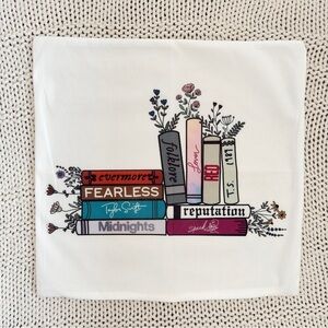 Taylor Swift Music Album 18x18 Pillow Cover